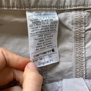 Vintage Carhartt CANVAS UTILITY WORK SHORTS thumbnail 3