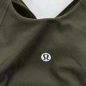 Lululemon Align Tank Top Deep‎ Olive Green Size 2 Yoga Athleisure thumbnail 3