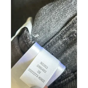 Madewell Cali Demi-Boot Jeans in Bayland Wash: Raw-Hem Edition Black Size 28 thumbnail 6