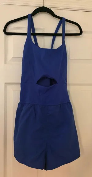 Free People Movement Righteous Runsie Blue thumbnail 1