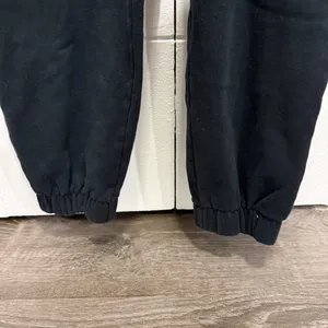 Hollister Black Ultra High-Rise Tapered Sweatpants thumbnail 3