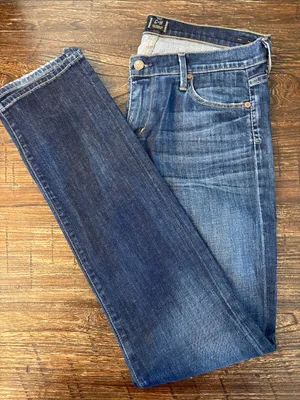Citizens of‎ Humanity Ava Low Rise Straight Leg Jeans Dark Wash 30 thumbnail 10