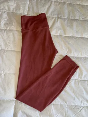 lululemon athletica Rust Red High-Rise Leggings thumbnail 7