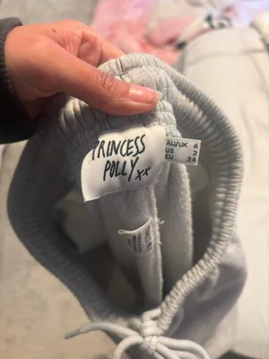 Princess Polly Grey Sweatpants thumbnail 3
