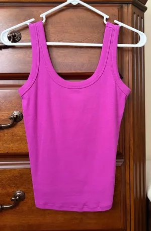 Cotton on purple tank top thumbnail 1
