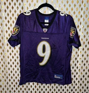 Reebok NFL Ravens McNair jersey women’s purple football jersey size S thumbnail 1