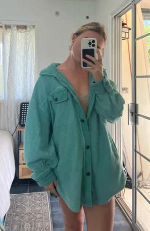 Free People Blue Jacket thumbnail 1