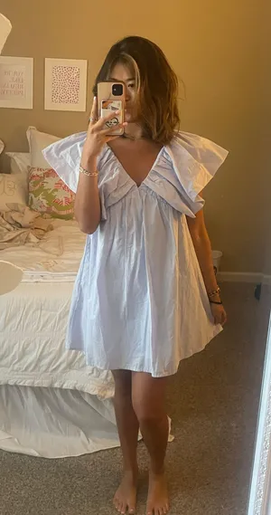 Pants Store Light Blue Dress thumbnail 1