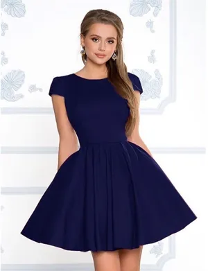 ✨Moon Collection Navy Cocktail Dress✨ thumbnail 1