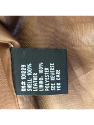 Vintage Y2K Suede Leather Blazer Coat Camel Brown Size M thumbnail 8