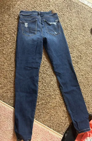 American Eagle Jeans Skinny Ripped thumbnail 2