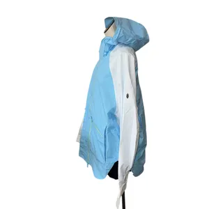 NWT Free People Singin In The Rain Colorblocked Packable Jacket thumbnail 8