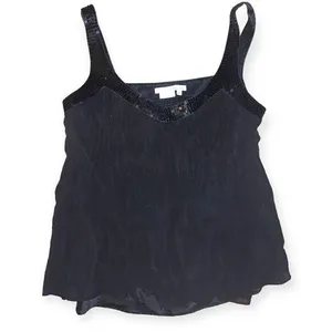 Y2k sequin babydoll tank blouse thumbnail 1