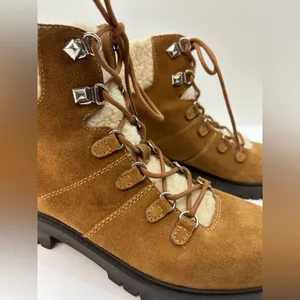 Marc Fisher Brown Suede Winter Boots size 7.5 thumbnail 2