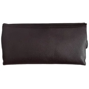 Nano Base 2 Way Foldover Clutch Crossbody Purse Japan Brown No Strap thumbnail 2