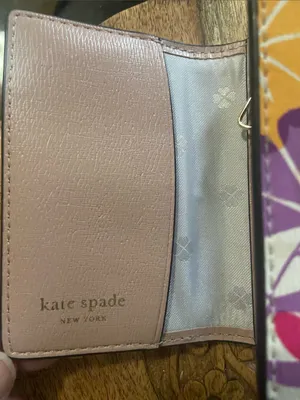 kate spade Floral Multi-Color Card Wallet and Key Holder with Heart Detail thumbnail 4