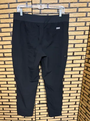 Figs technical collection black scrub pants size large thumbnail 2