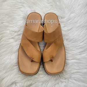 Silent D Undonestto Platform Slide Sandal Tan Size 10 thumbnail 2