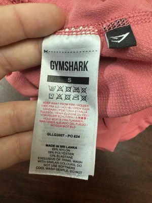 Gymshark Pink Athletic Leggings Size Small thumbnail 5