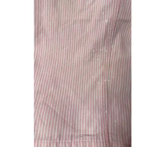 Unbranded Hickory Stripe Pants Women 31 Pink Good Patchwork Utility Splatter thumbnail 5