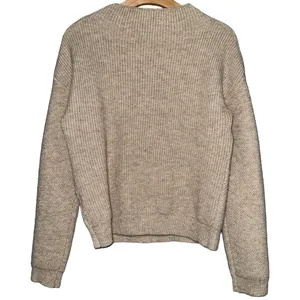 Heartloom Women’s Size S Tan Beige Chunky Knit Pullover Sweater thumbnail 3