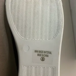 Nature Breeze Cream and Black Lace-Up Sneakers 8. Light peeling thumbnail 8