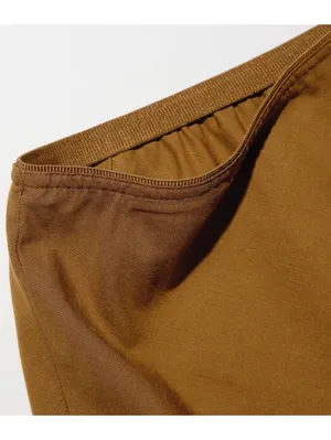Uniqlo Linen Blend Midi Skirt | Short NWT Brown XXL thumbnail 6