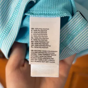 North Face Women's Light Blue V-Neck Top Size Large thumbnail 5