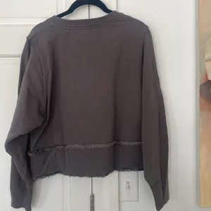 Free People Movement Crashing Waves Shirt NWOT Small Gray thumbnail 7