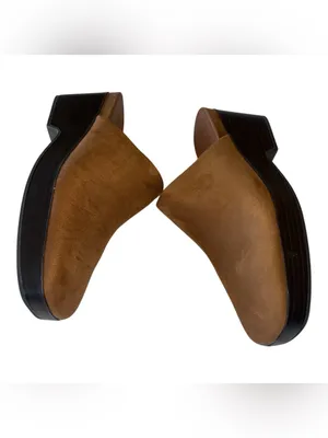 NEW Aerosoles Slip-On Clogs - Chata In Color: Tobacco Suede 9.5 thumbnail 4