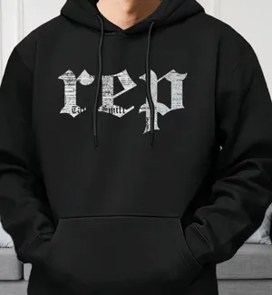 Taylor Swift L/G Reputation Black Hoodie Album Merch Rep Unisex Adult Large NEW thumbnail 1