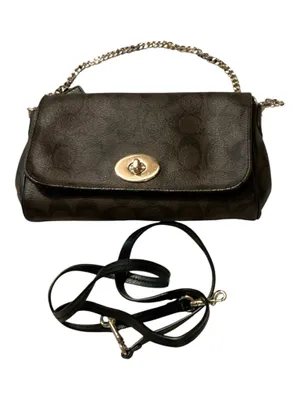 Coach Mini Ruby Crossbody Bag in Signature Coated Canvasm thumbnail 4