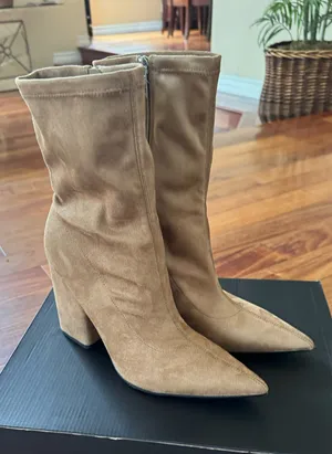 Marc Fisher LTD Suede Larry Pointed Toe Boots thumbnail 8