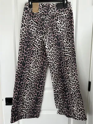 Pacsun Casey Low Rise Baggy Jeans Leopard NWT Size 25 thumbnail 6