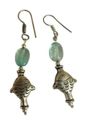 Aqua Bead & Silver thumbnail 1
