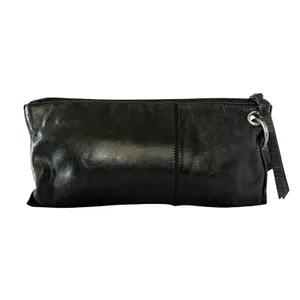 HOBO Vida Black Leather Wristlet Bag - FLAW thumbnail 8