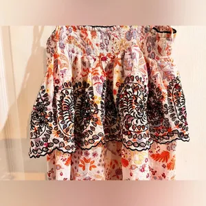 Anthropologie Samsa Embroidered Sundress by Antik Batik thumbnail 3