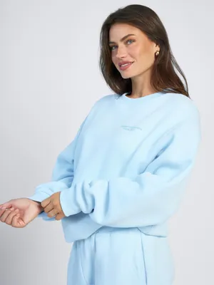 Comfrt Pastel Edit Light Blue Women's Sweatshirt Size Small thumbnail 1