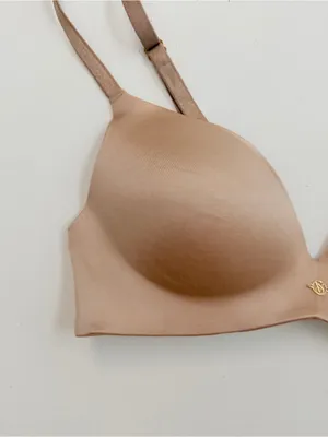 Victorias Secret So Obsessed No Wire Padded Molded Cups Bra Adjustable Nude Tan thumbnail 2