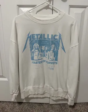 Metallica Master of Puppets US Tour 1986 Sweatshirt thumbnail 1