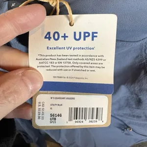 Patagonia Quandary Joggers Womens XL Blue Gray Drawstring Cargo Stretch Pant NWT thumbnail 5