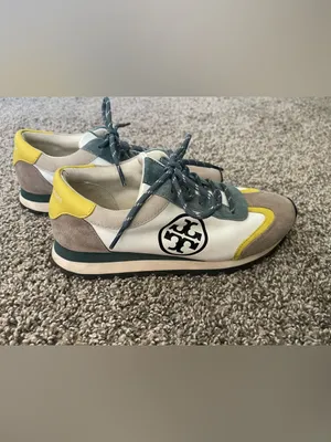 Women’s Tory Burch Vintage Nylon Runner Sneakers Size 6.5 thumbnail 4