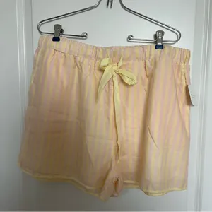 NEW Altar’d State Butter Yellow and Pink Striped Lounge Set Size XXL NWT thumbnail 11