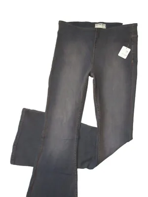 NWT Free People Penny in Back Alley Blue Pull-on Stretch Flare Jeans 30 thumbnail 4
