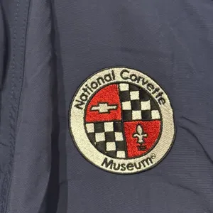L.L. Bean Womens Jacket 1/2 Zip Hooded Windbreaker National Corvette Museum XL‎ thumbnail 7