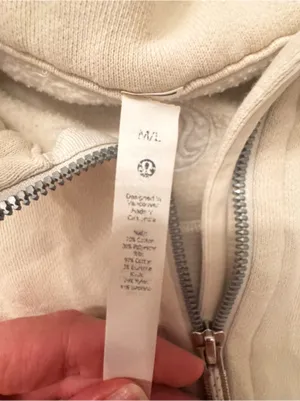 LULU🍋 Scuba‎ Oversized Funnel-Neck Half Zip thumbnail 4