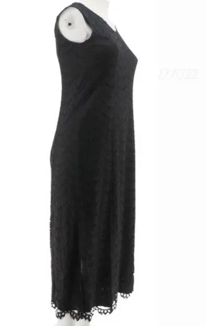 Isaac Mizrahi Lace maxi dress thumbnail 1