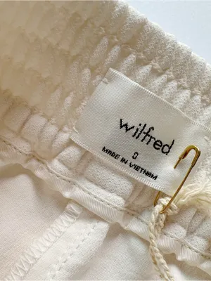 Aritzia Wilfred Limitless Pant Crepette Ivory thumbnail 4