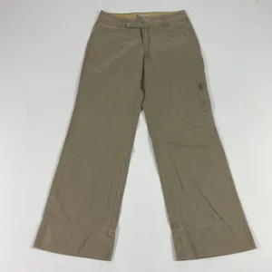Vintage Columbia Pants Womens 10 Khaki Vertex Hiking Outdoor Zip Pockets 2000s thumbnail 1