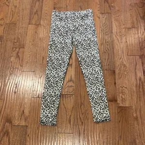 American Eagle leopard high rise jegging jean 4 thumbnail 4